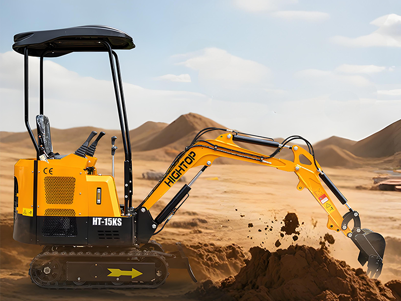 精拓HT-15KS小型挖掘機(jī)：不懼地形，省時(shí)省力，暢行各類工況！