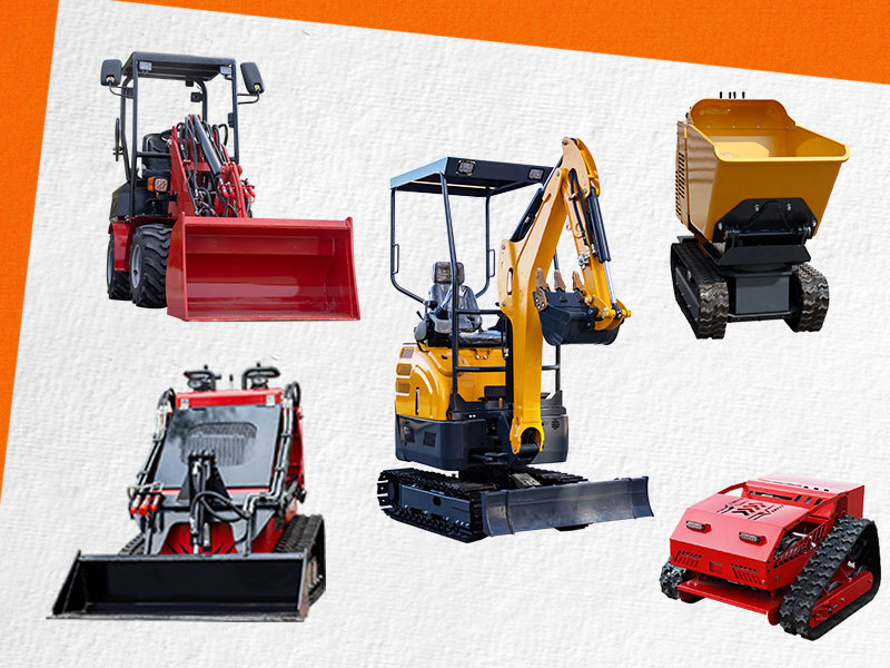 在精拓到底能買到什么設(shè)備？挖機、裝載機、割草機…您要的我們都有！