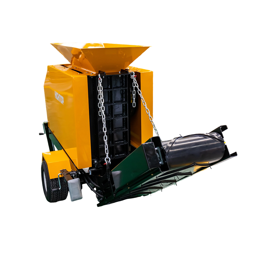 HTJC135拖車碎石機